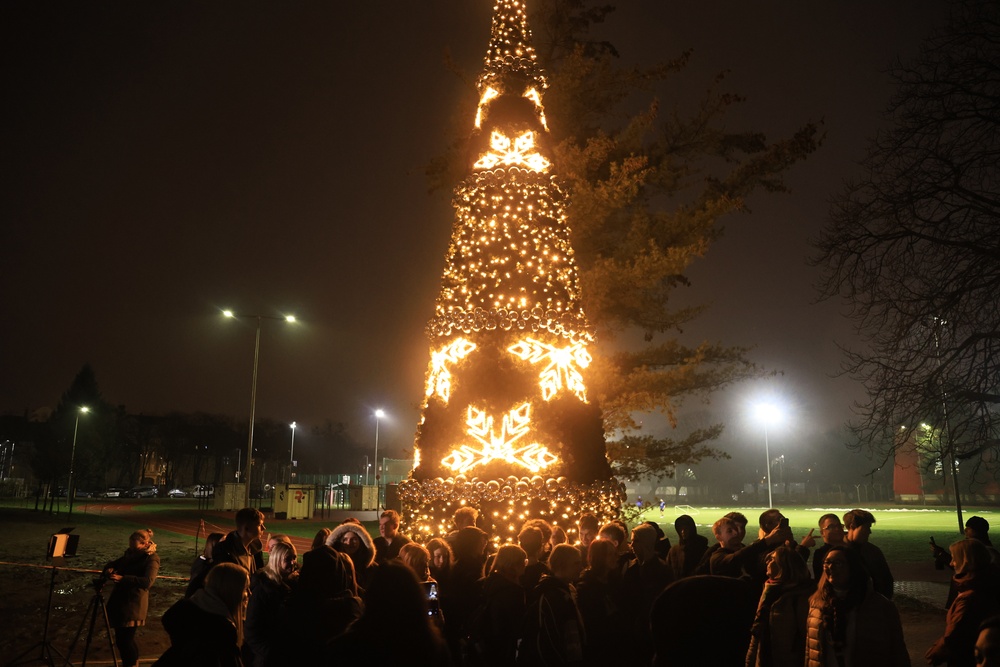 U.S. Army Garrison Poland 2nd Tree Lighting