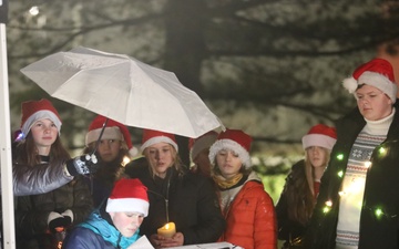 U.S. Army Garrison Poland 2nd Tree Lighting