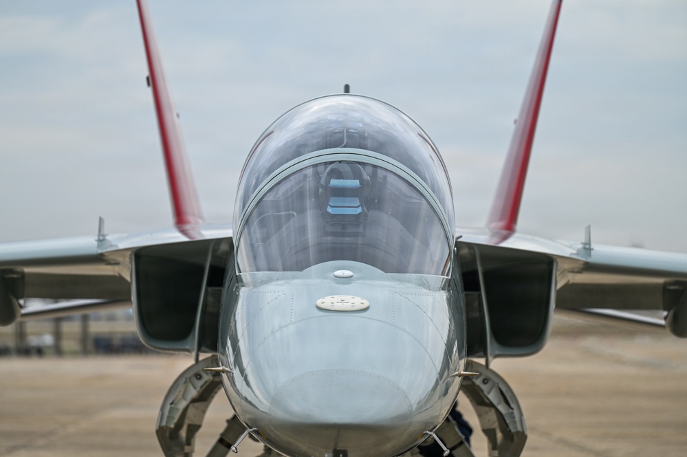 T-7A Red Hawk Arrives at AETC