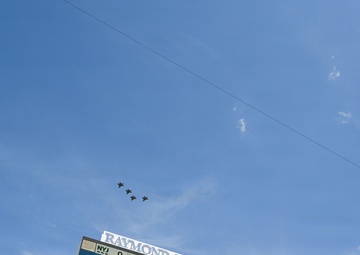 58th FS flyover for Tampa Bay Buccaneers game