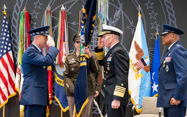 CJCS Attends STRATCOM Change of Command