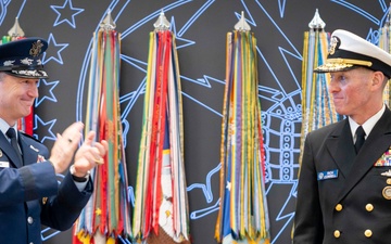 CJCS Attends STRATCOM Change of Command