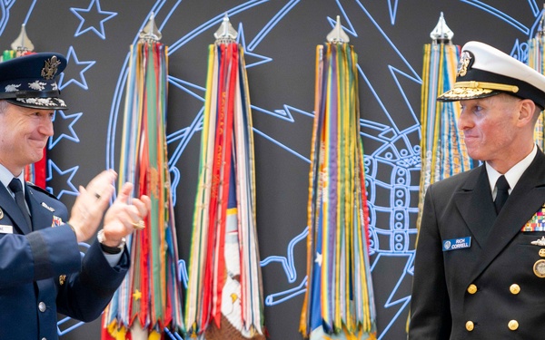 CJCS Attends STRATCOM Change of Command