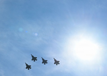 58th FS flyover for Tampa Bay Buccaneers game