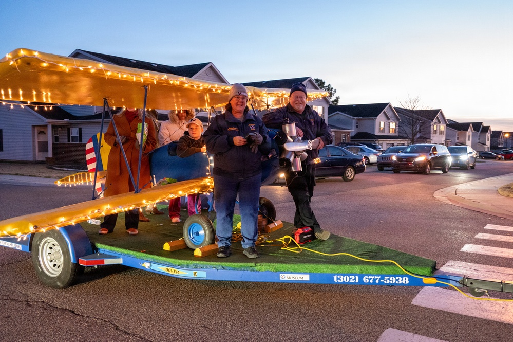 Dover AFB kicks off the holiday season with annual parade and tree lighting
