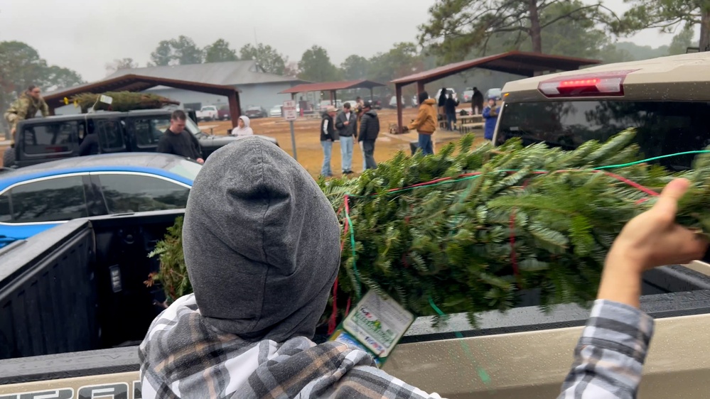 Free Christmas Trees for Military Families at Fort Bragg