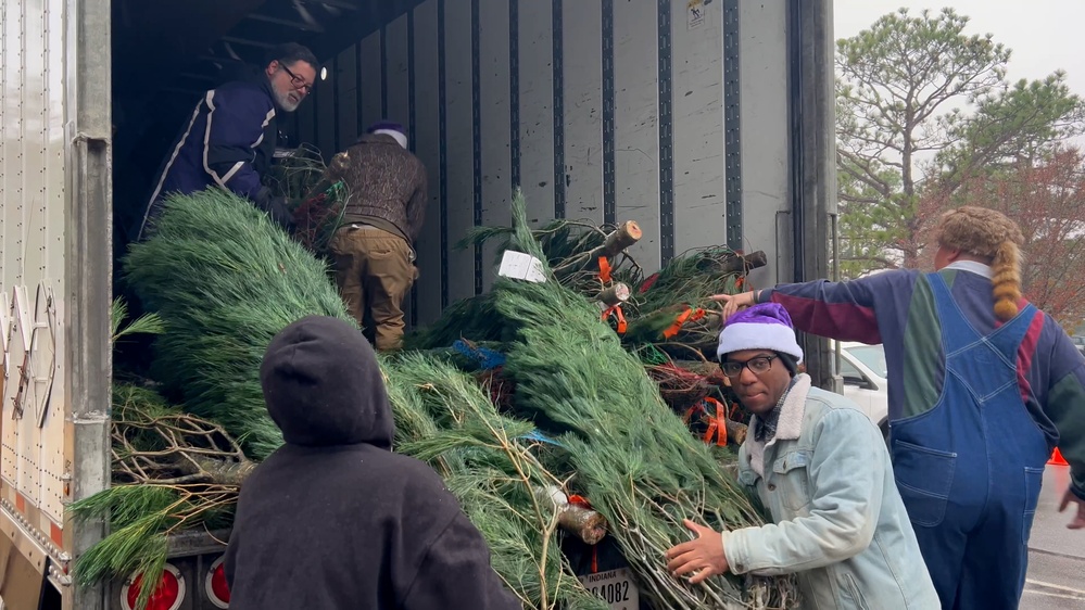 Free Christmas Trees for Military Families at Fort Bragg