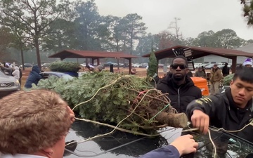 Free Christmas Trees for Military Families at Fort Bragg