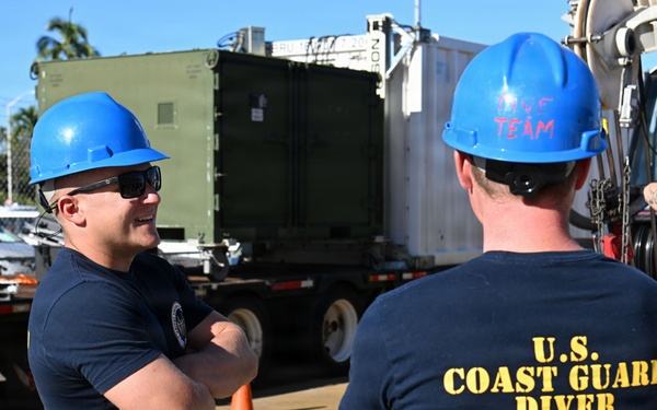 USCGC Polar Star departs Honolulu port call, onloads first-ever Coast Guard diver chamber for Operation Deep Freeze