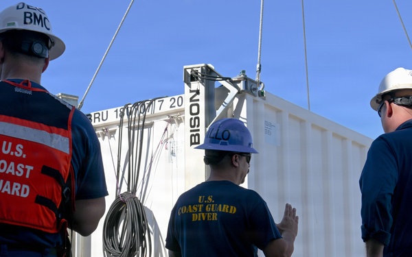 USCGC Polar Star departs Honolulu port call, onloads first-ever Coast Guard diver chamber for Operation Deep Freeze