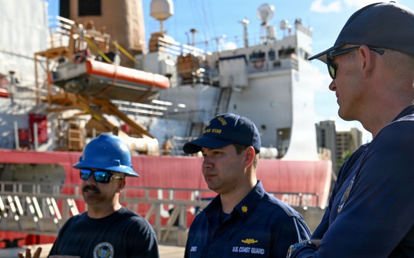 USCGC Polar Star departs Honolulu port call, onloads first-ever Coast Guard diver chamber for Operation Deep Freeze