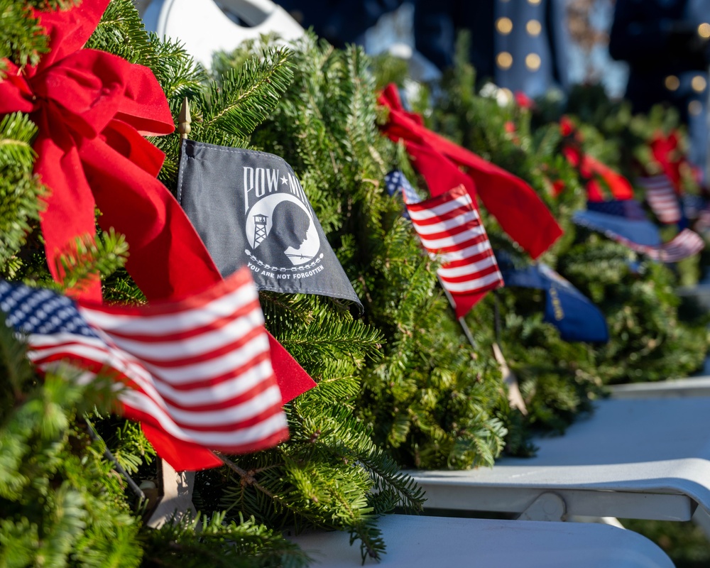 U.S. Coast Guard Academy hosts Wreaths Across America ceremony