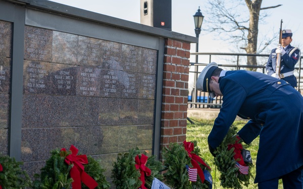 U.S. Coast Guard Academy hosts Wreaths Across America ceremony
