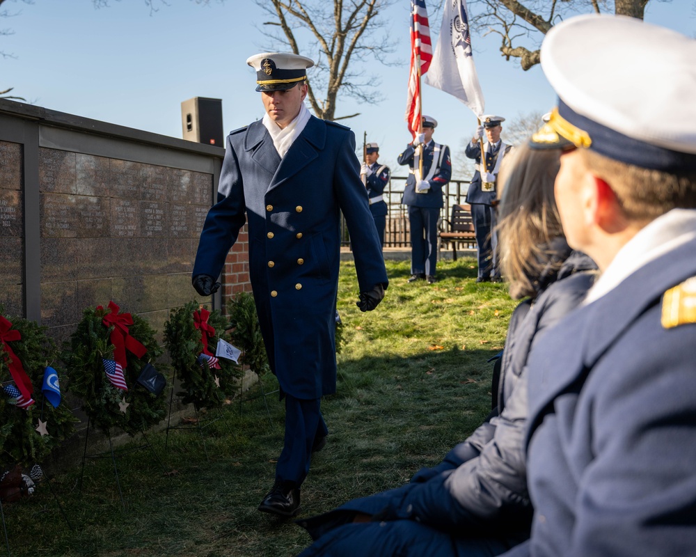U.S. Coast Guard Academy hosts Wreaths Across America ceremony
