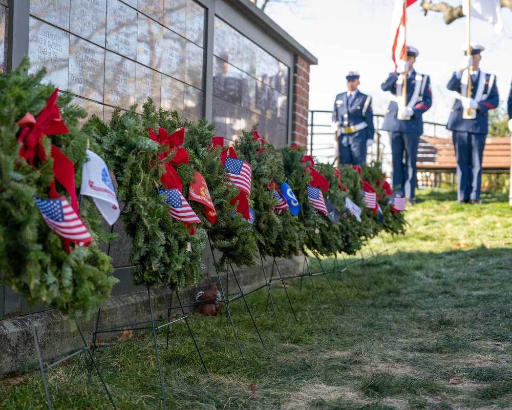 U.S. Coast Guard Academy hosts Wreath Across America ceremony
