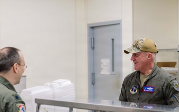 139th Airlift Wing Leadership Serve Airmen