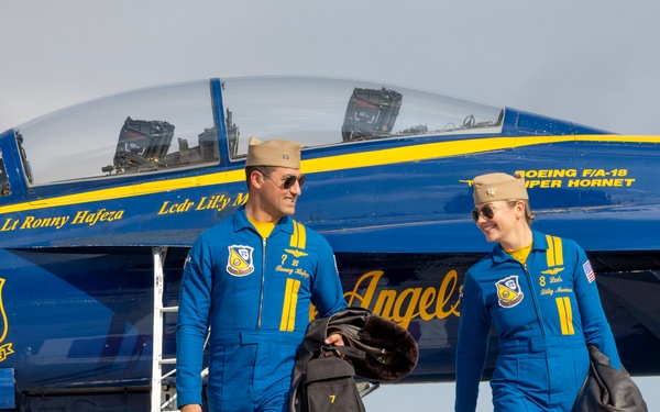 Blue Angels visit MCAS Cherry Point