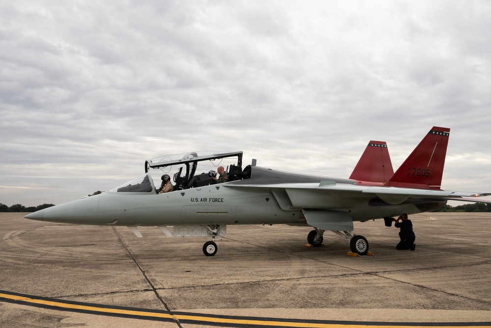 T-7A Red Hawk Arrives at Joint Base San Antonio-Randolph
