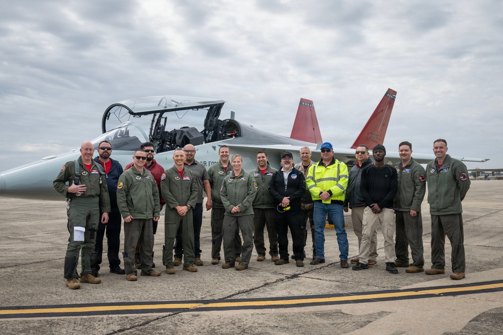 T-7A Red Hawk Arrives at Joint Base San Antonio-Randolph