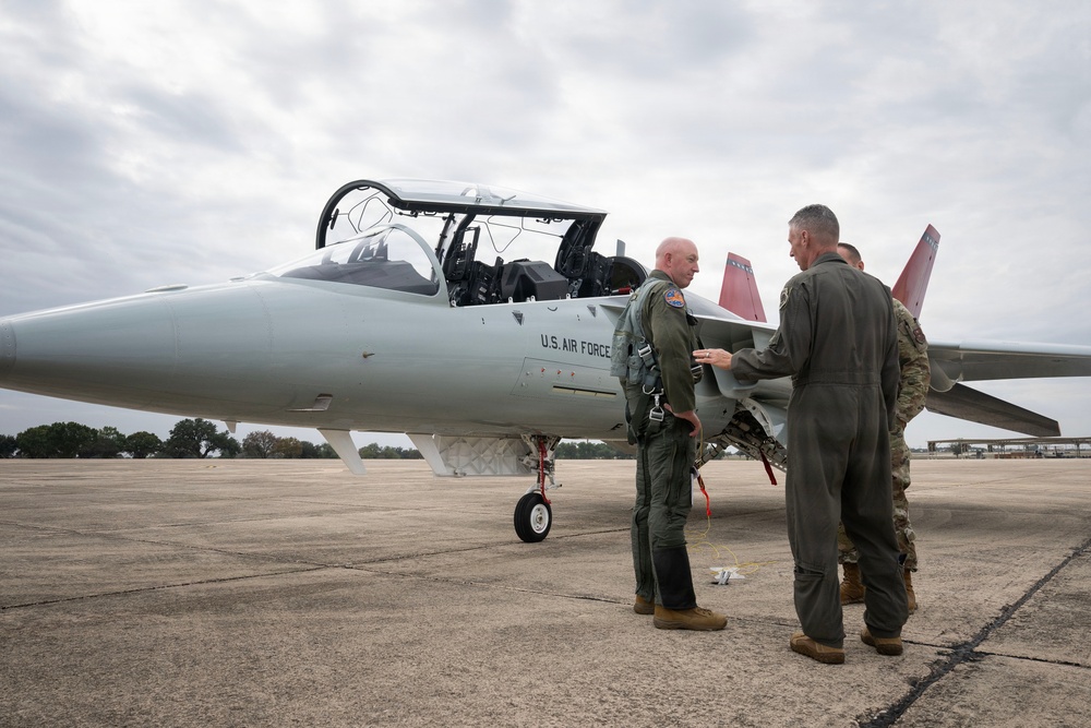 T-7A Red Hawk Arrives at Joint Base San Antonio-Randolph