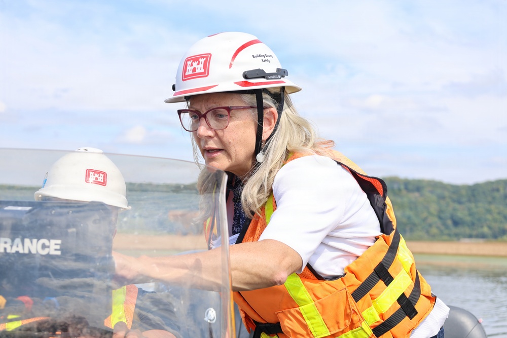 An island state of mind: Island building project provides multiple benefits