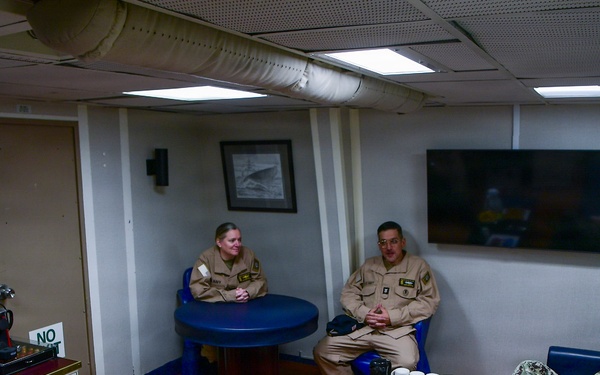 SWOBOSS Visits USS Sampson
