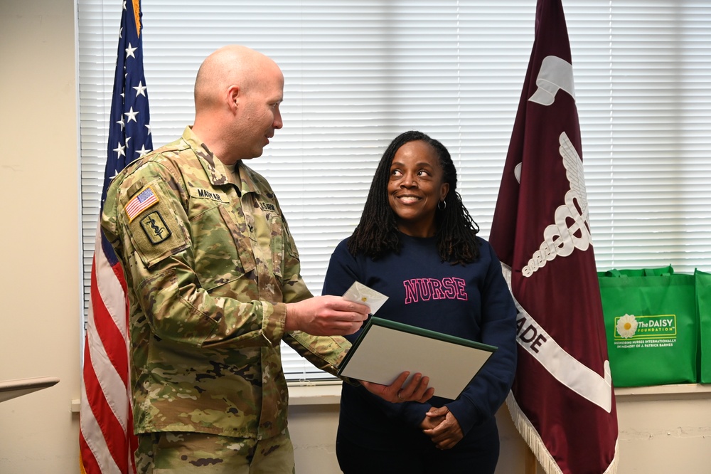 Meade MEDDAC celebrates DAISY award