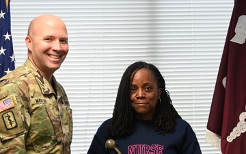 Fort Meade MEDDAC celebrates extraordinary, compassionate nurses with DAISY Award