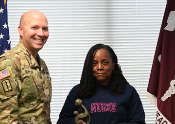 Meade MEDDAC celebrates DAISY award