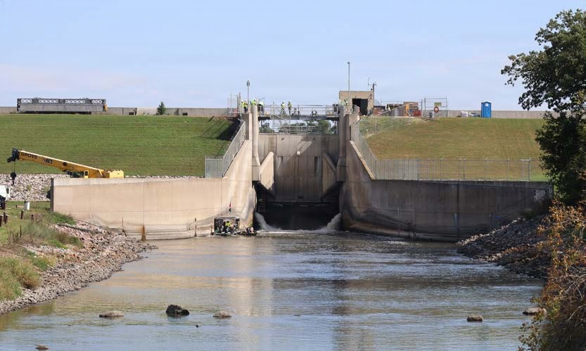 Orwell Dam undergoes major upgrades