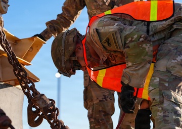 1st Armored Division Sustainment Brigade conducts rail operations