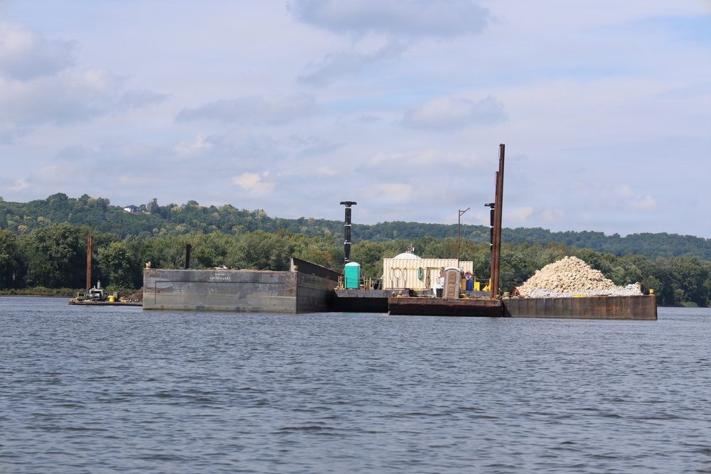 An island state of mind: Island building project provides multiple benefits