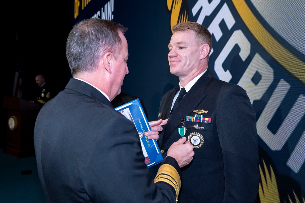 Fiscal year 2025 Recruiter of the Year awardees attend the ROY ceremony in Washington