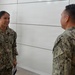 Hospital Corpsman First Class Jeffrey Placides Reenlistment