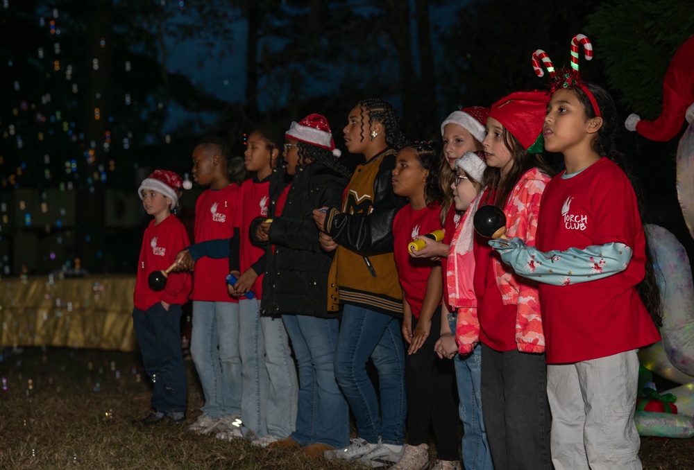 Joint Base Charleston celebrates annual tree lighting ceremony