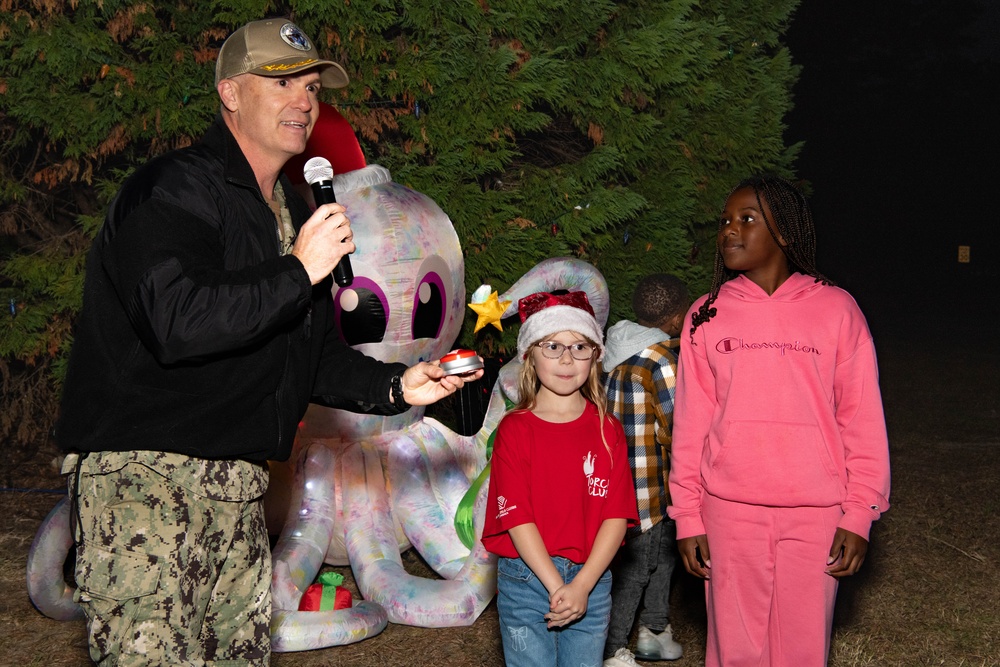 Joint Base Charleston celebrates annual holiday tree lighting ceremony