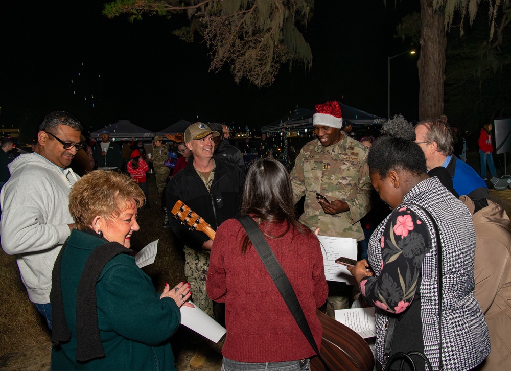 Joint Base Charleston celebrates annual tree lighting ceremony