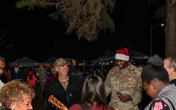 Joint Base Charleston celebrates annual tree lighting ceremony