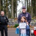 Third-grader Shelbie McQueen from Camas, Washington, is recognized for her exceptional courage and quick thinking