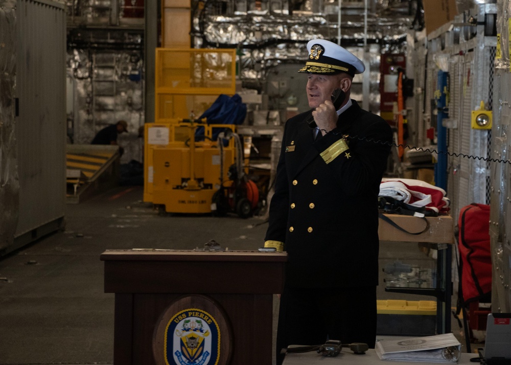 USS Pierre Arrives at Homeport for the First Time