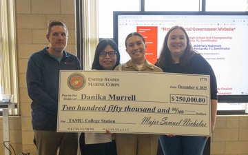 Recruiting Sub-Station Georgetown NROTC Check Presentations