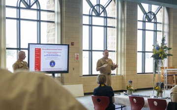 Recruiting Sub-Station Georgetown NROTC Check Presentations