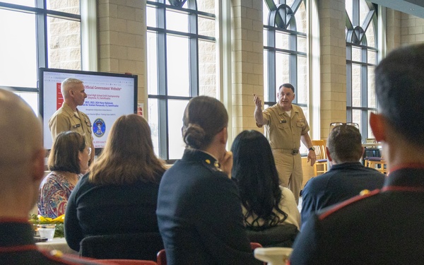 Recruiting Sub-Station Georgetown NROTC Check Presentations