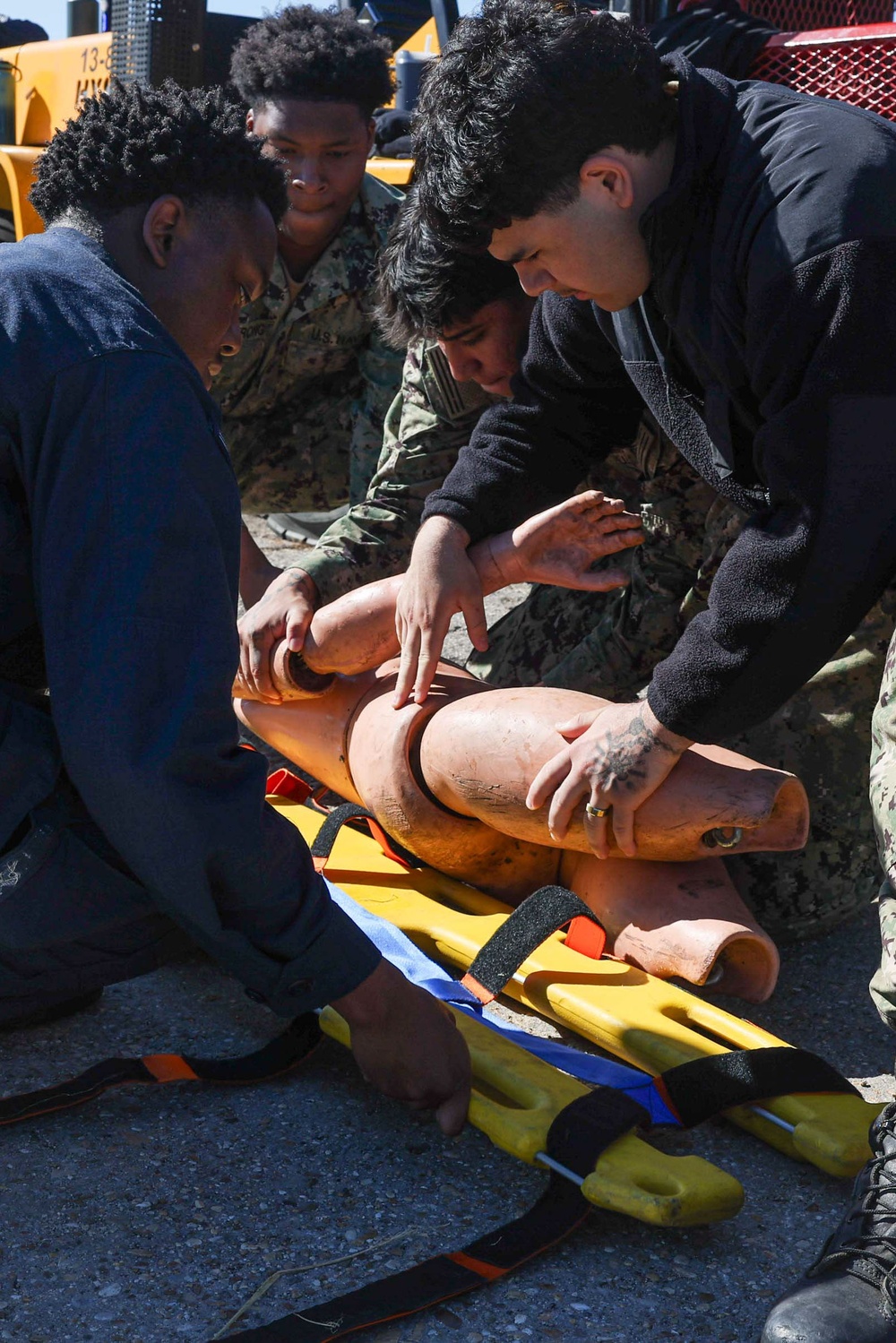 JFK Sailors Attend Aircraft Firefighting Training