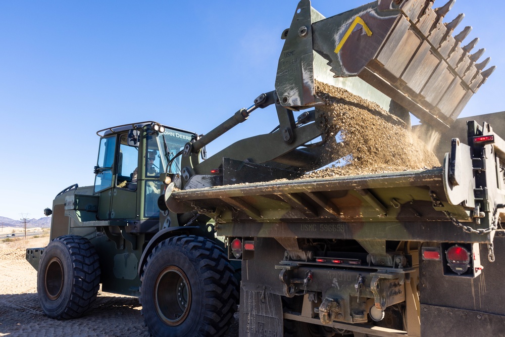 Southern border roadway improvement operations