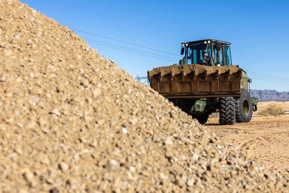 Southern border roadway improvement operations