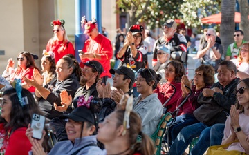 Band of the Golden West performs with Latvian National Guard Orchestra at Disneyland