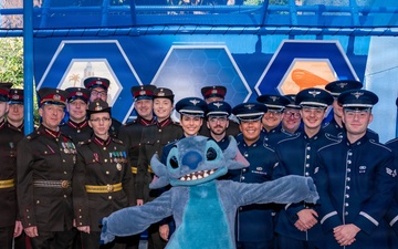 Band of the Golden West performs with Latvian National Guard Orchestra at Disneyland