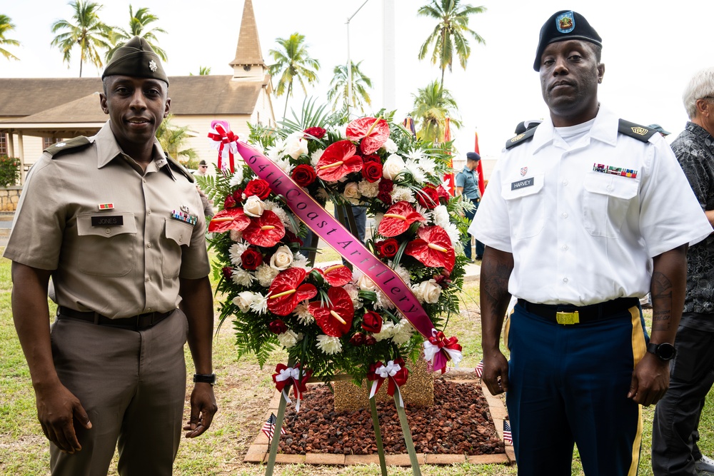94th AAMDC Hosts Coastal Artillery Remembrance Ceremony