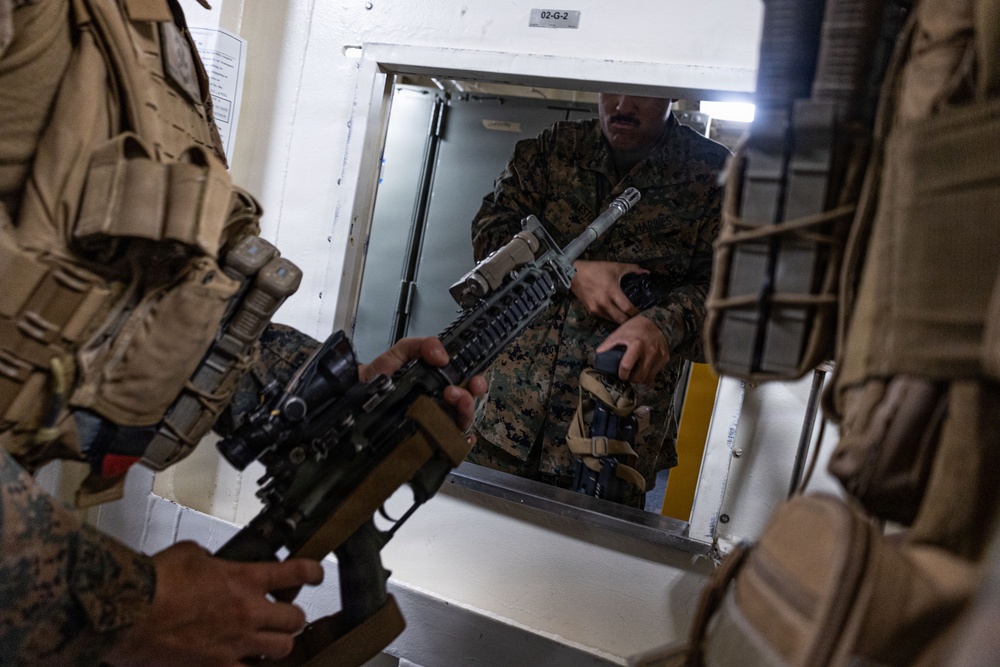 31st MEU | TRAP conducts call away drills